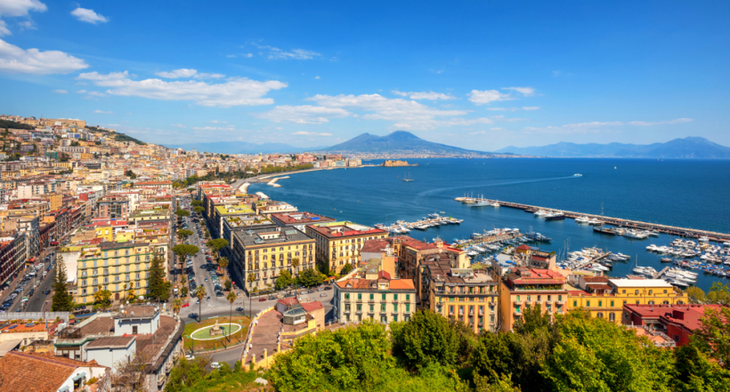 1 NAPOLI PALAZZO REALE E GIARDINI DEL GOLFO